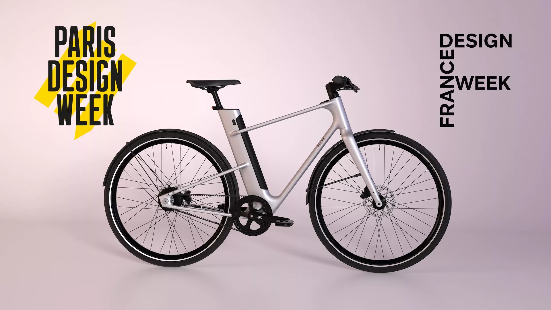 Eclair vélo électrique design présenté à la Paris Design Week 2025